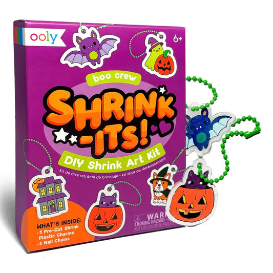 Mini Shrink-Its!: D.I.Y. Shrink Art Kit - Boo Crew