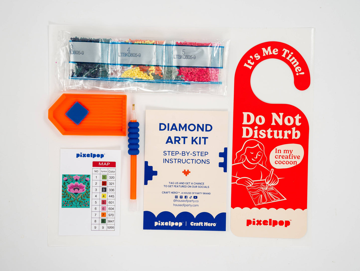 PixelPop™ Diamond Art — Reset Edition -  Wildflower