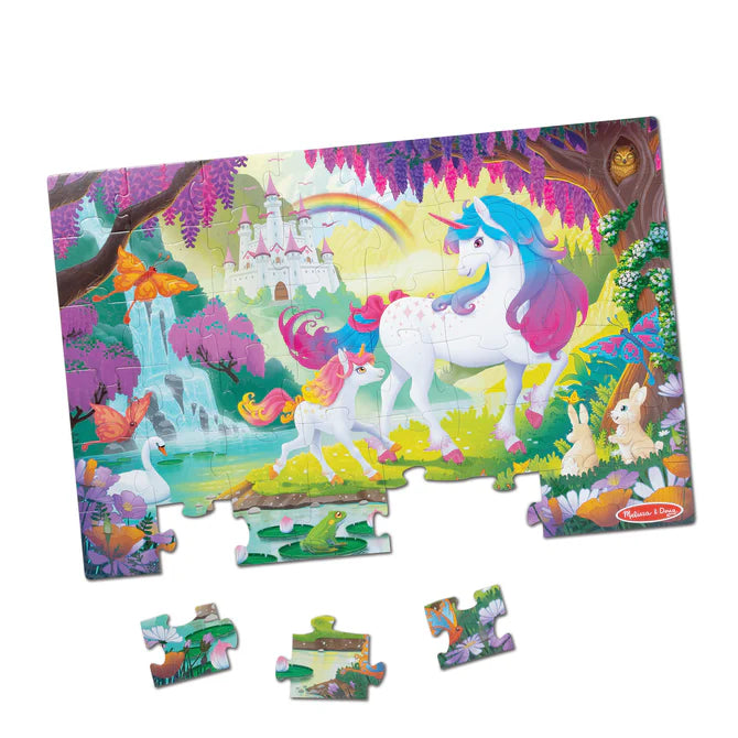 Glow In The Dark Unicorn Floor Puzzle
