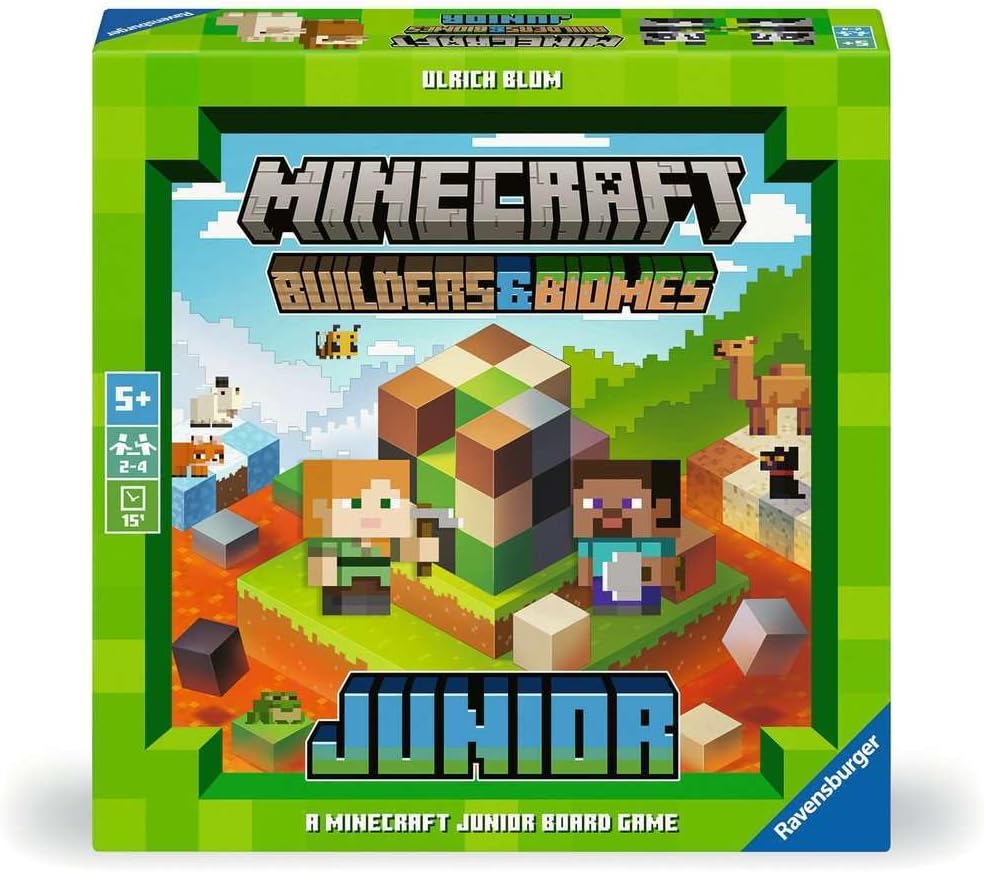 Minecraft Junior Builders & Biomes Game