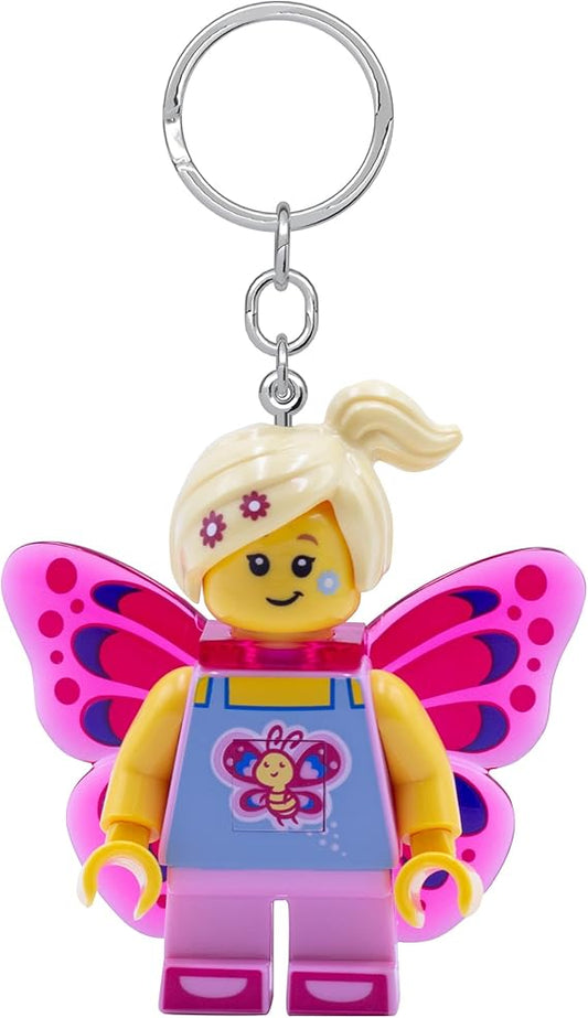 LEGO Minifigures Keychain Light Butterfly Girl