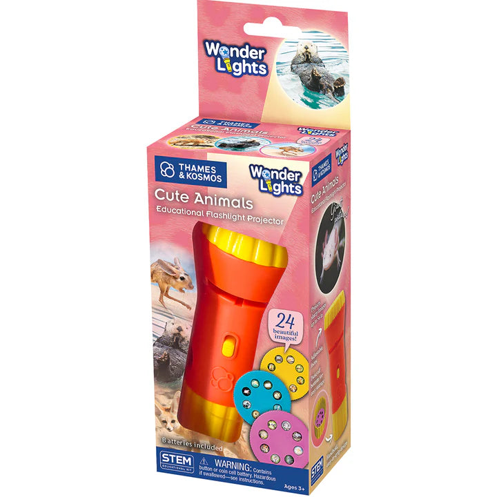 Wonder Lights: Cute Animals - Educational Flashlight