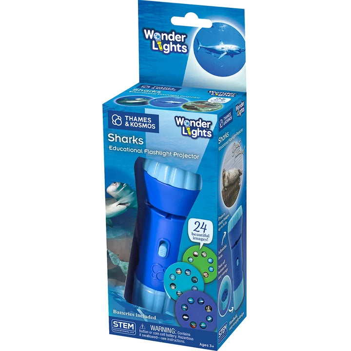 Wonder Lights: Sharks - Educational Flashlight