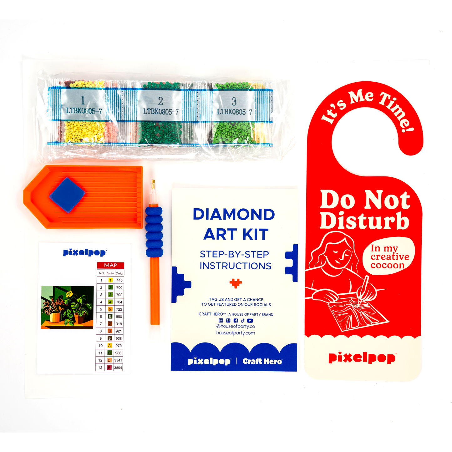 PixelPop™ Diamond Art — Reset Edition -  Plant Lover