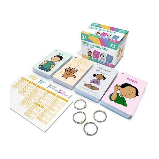 Sign Language Flash Cards
