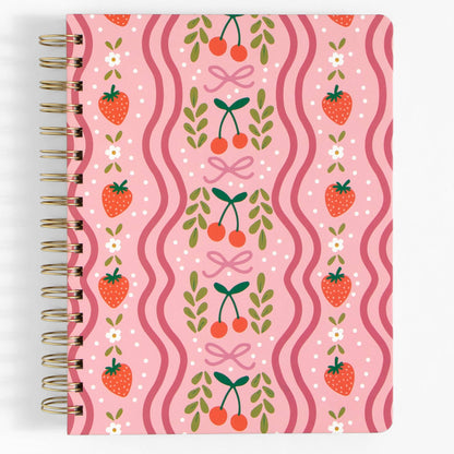 Berries & Bows Spiral Notebook
