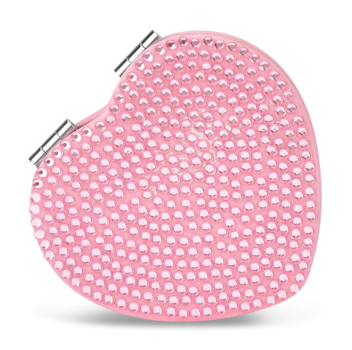 Heart Rhinestone Compact