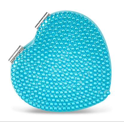 Heart Rhinestone Compact