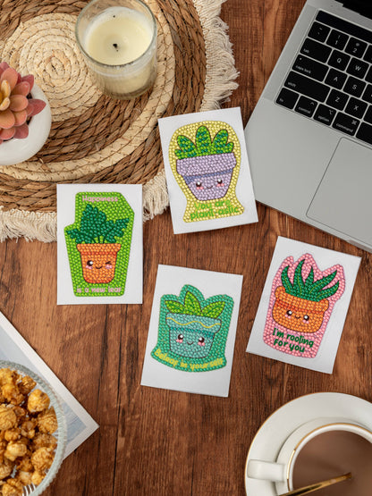 PixelPop™ Diamond Art Sticker Pack — The Positive Plant