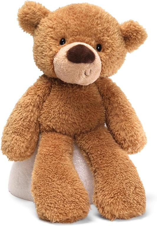 Fuzzy Bear, Beige, 13.5"