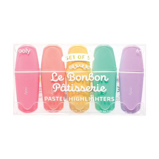 Le Bonbon Patisserie: Pastel Highlighters (Set of 5)
