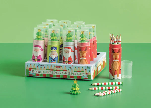 Christmas Pencils & Eraser