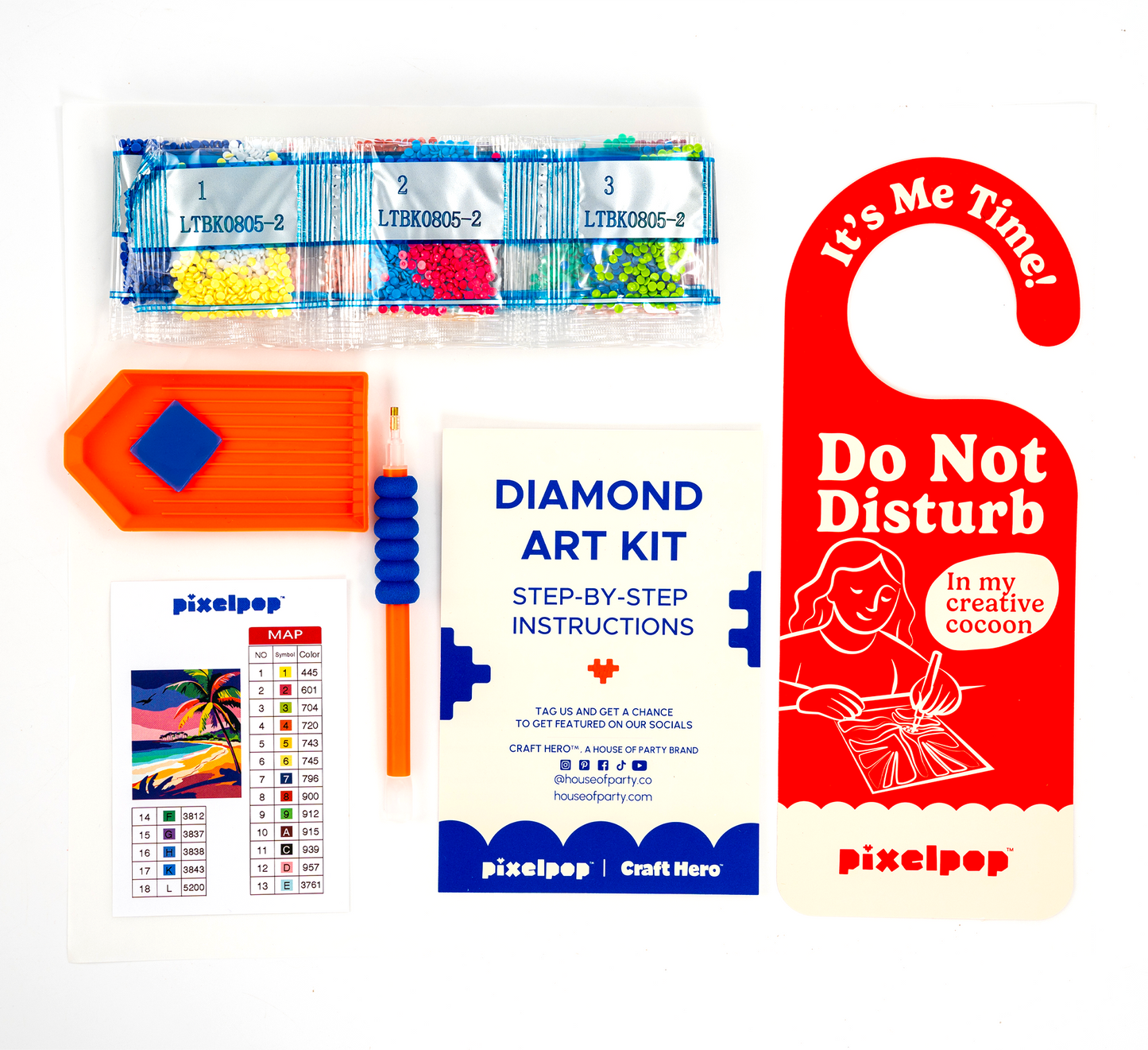 PixelPop™ Diamond Art — Reset Edition - Golden Hour Bay