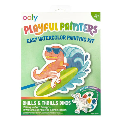 Playful Painters: Chills & Thrills Dino