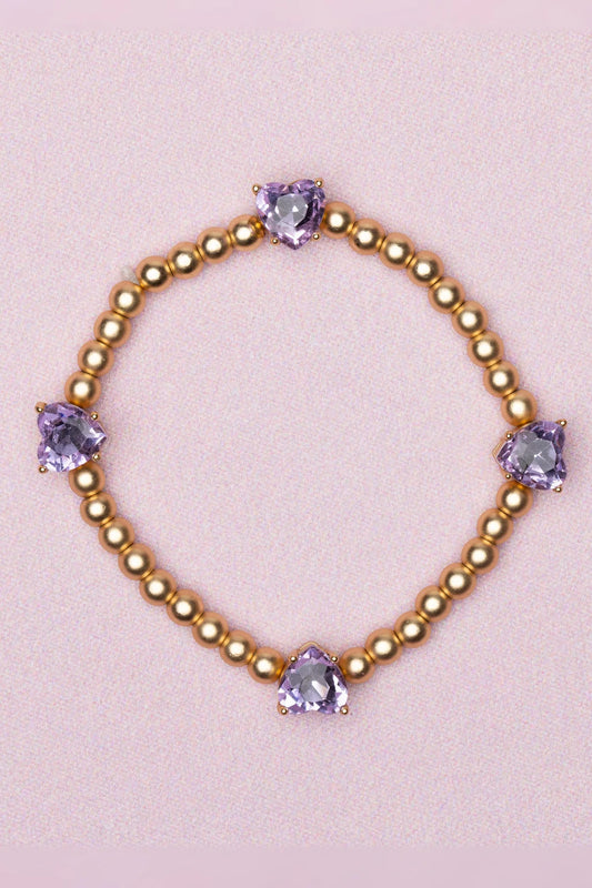Boutique Chic Amethyst Bracelet