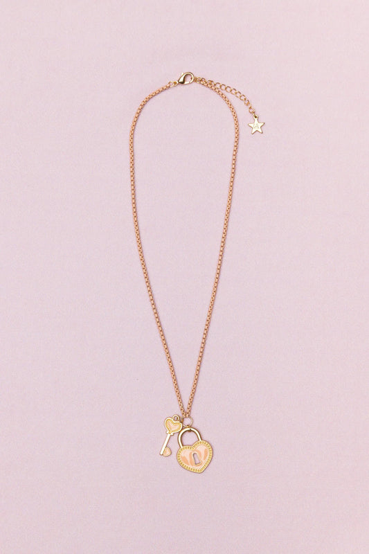 Boutique Chic Love Unlock Necklace