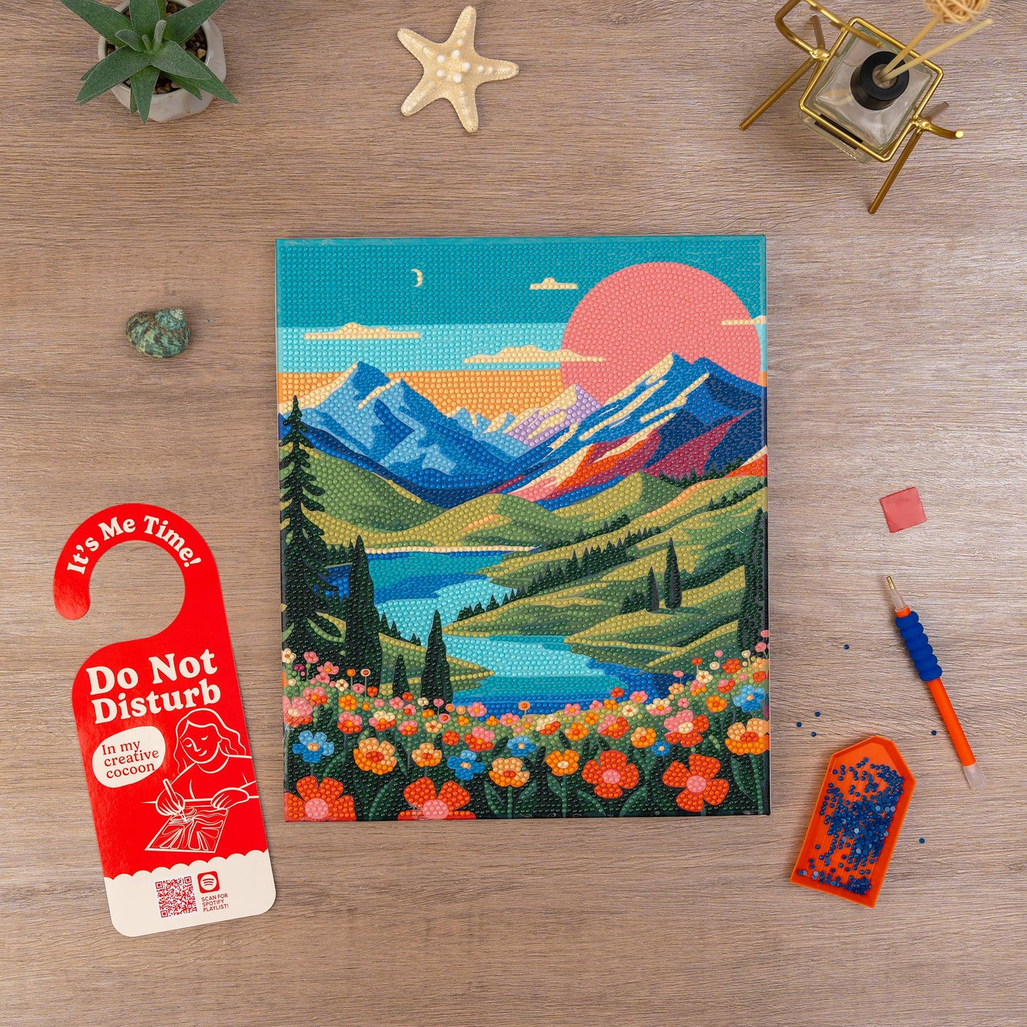 PixelPop™ Diamond Art — Reset Edition - Wildflower Ridge