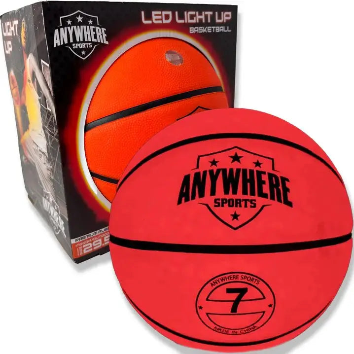 Pro Glow Light-Up Basketball No. 7 Size