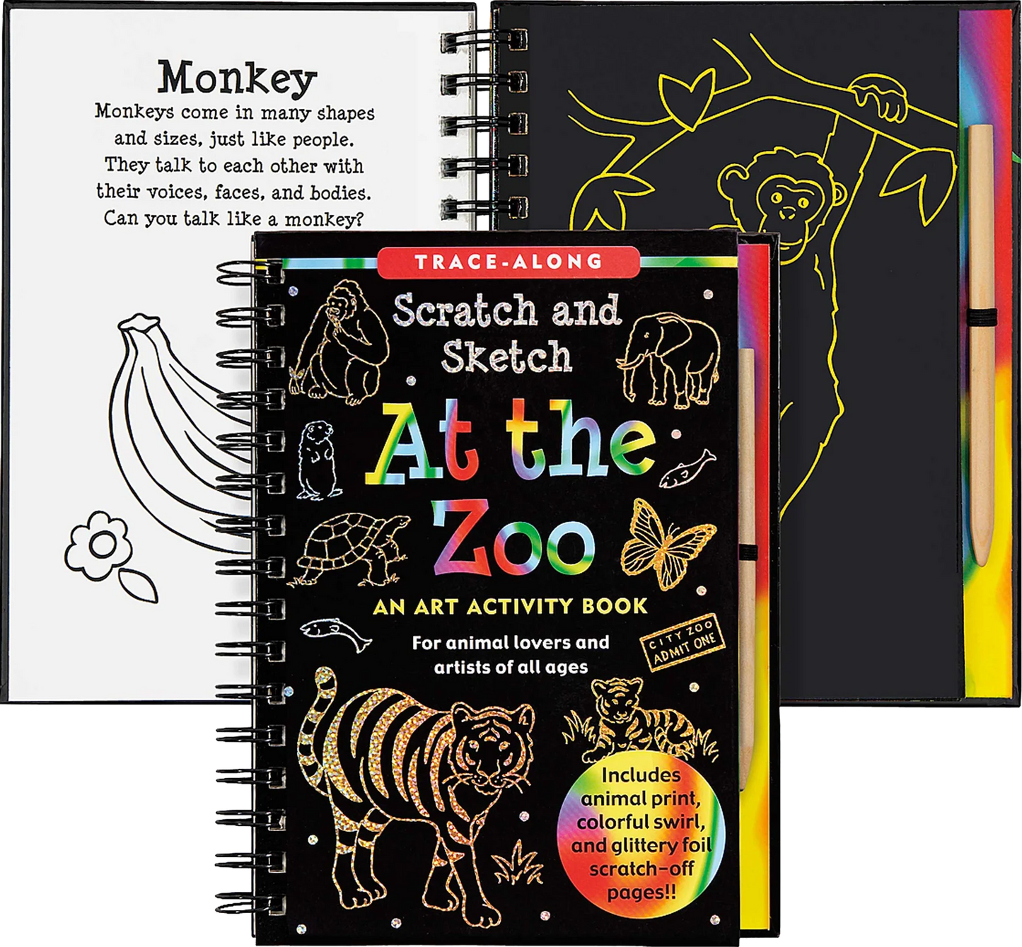 SS at the Zoo Scratch & Sketch