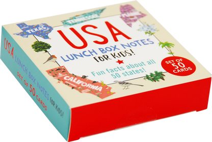 USA Lunch Box Notes for Kids!