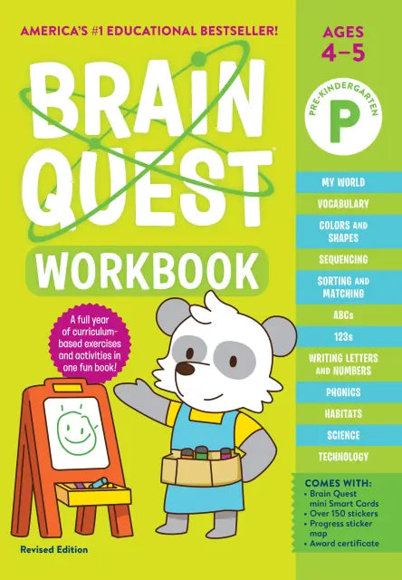 Brain Quest Workbook PreK