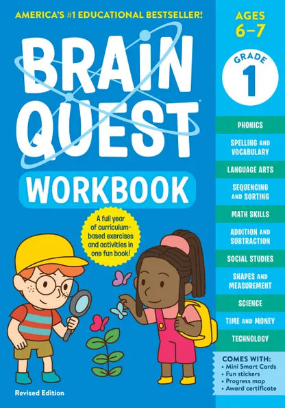 Brain Quest Workbook Grade 1