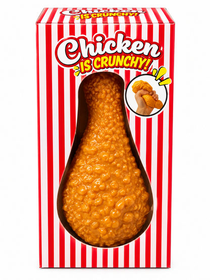 5" Jumbo Crunchy Chicken Squishy