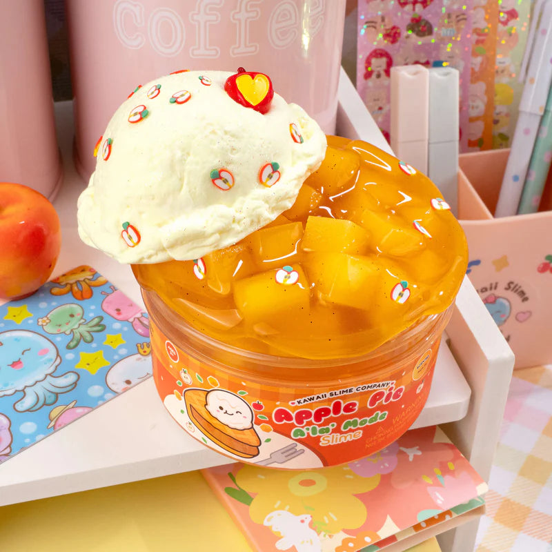 Apple Pie a la Mode Slime