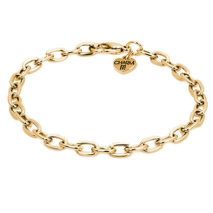 Charm IT Gold Chain Bracelet