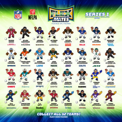 NFL Flexmates Disply 2025