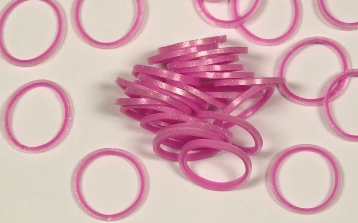 Fairy Pastel Pink Rainbow Loom Bands