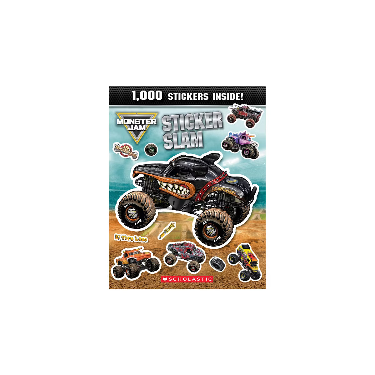 Monster Jam Sticker Slam
