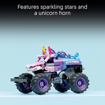 Monster Jam Sparkle Smash Pull-Back