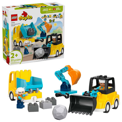 Duplo 3 in 1 Construction Vehicles