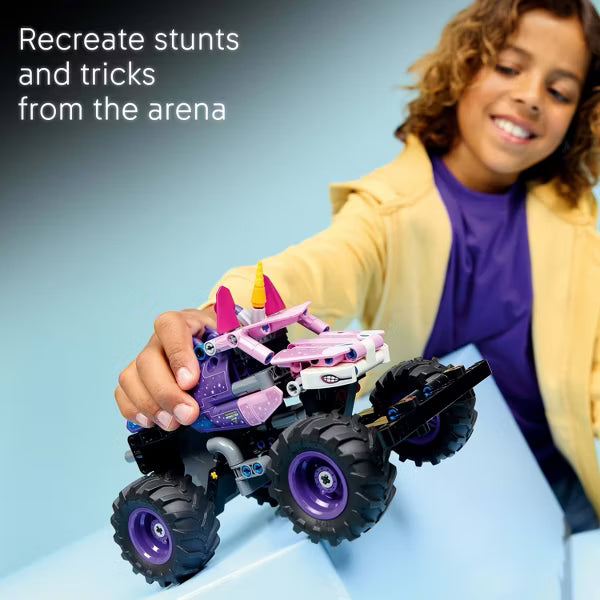 Monster Jam Sparkle Smash Pull-Back