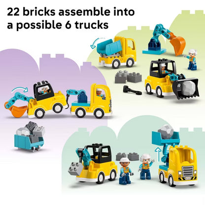 Duplo 3 in 1 Construction Vehicles