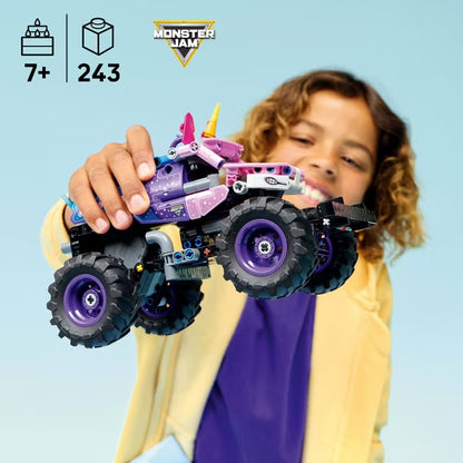 Monster Jam Sparkle Smash Pull-Back