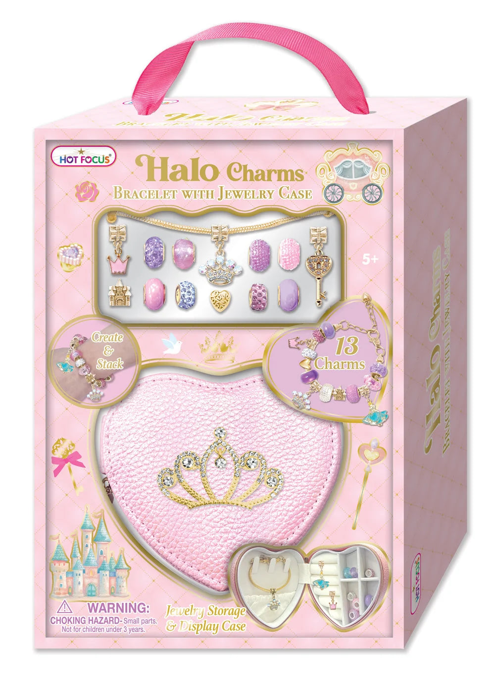 Halo Charms Bracelet & Jewelry Case, Bowtiful