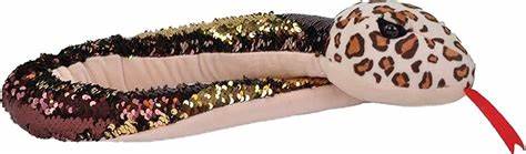 Snake-Sequin Leopard