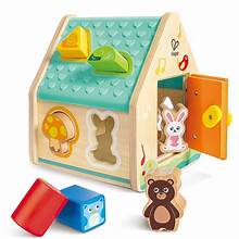 Critter House Shape Sort