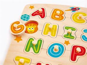 alphabet peg puzzle