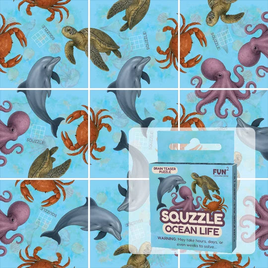 Ocean Life Squzzle