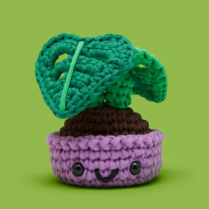 Ophelia the Monstera Plant Woobles Crochet