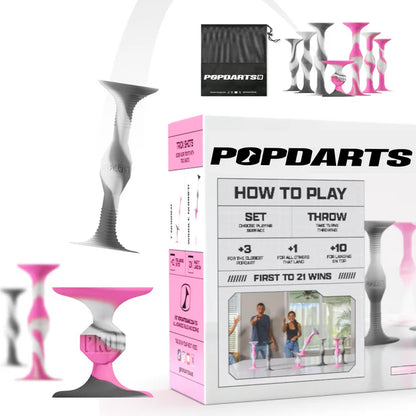 Popdarts Pro Pink Gray