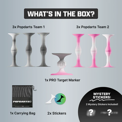 Popdarts Pro Pink Gray