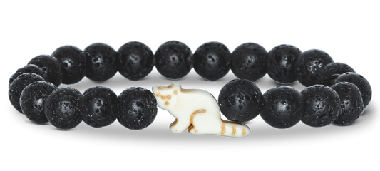 Red Panda Lava Stone Fahlo