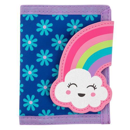 Kid Wallet Rainbow Blue
