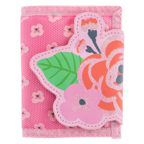 Kid Wallet Floral Pink