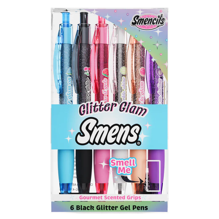 Glitter Glam Smens 6 Pk