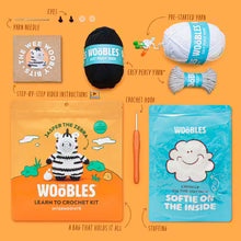 Jasper the Zebra Woobles Crochet